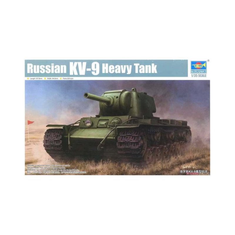 1/35 Russian KV-9 Heavy Tank Trumpeter 09563