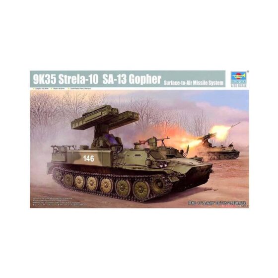 1/35 Russian 9K35 Strela-10 "SA-13 Gopher" Trumpeter 05554 1/35 Russian 9K35 Strela-10 "SA-13 Gopher" Trumpeter 05554