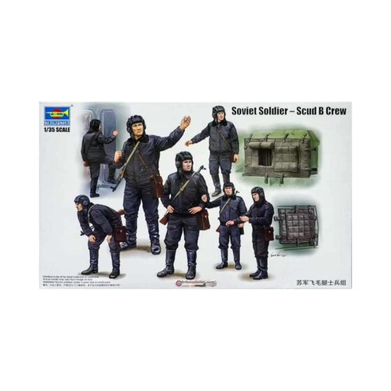 1/35 Soviet Scud B Crew (7 figures) Trumpeter 00434