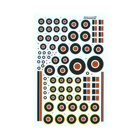1/72 RAF National Insignia/Roundels WWII C Type Xtradecal X72069 1/72 RAF National Insignia/Roundels WWII C Type Xtradecal X72069