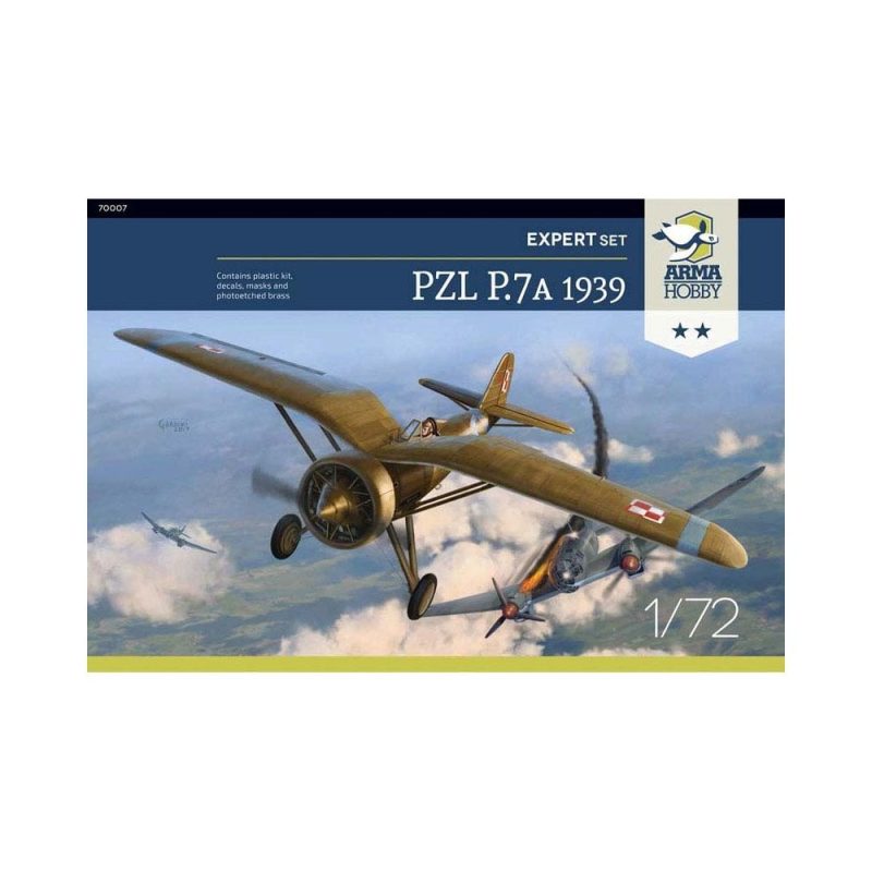 Arma Hobby PZL P.7a 1939 Expert Set (1/72) 70007