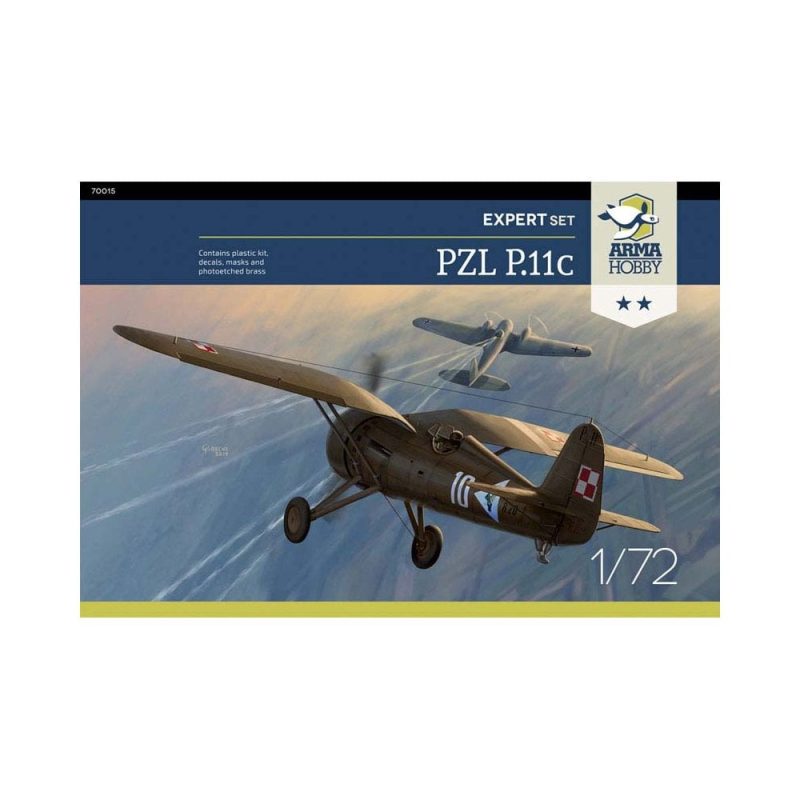Arma Hobby PZL P.11c Expert Set (1/72) 70015