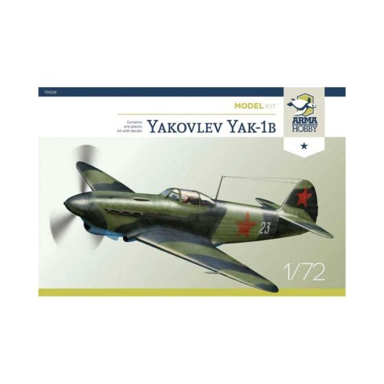 Arma Hobby Yakovlev Yak‑1b Set (1/72) 70028 Arma Hobby Yakovlev Yak‑1b Set (1/72) 70028