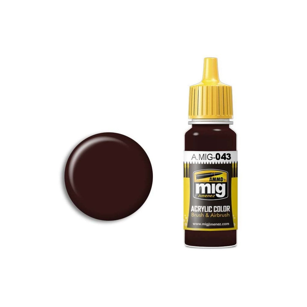 17ml Shadow Rust Ammo A.MIG-0043 17ml Shadow Rust Ammo A.MIG-0043