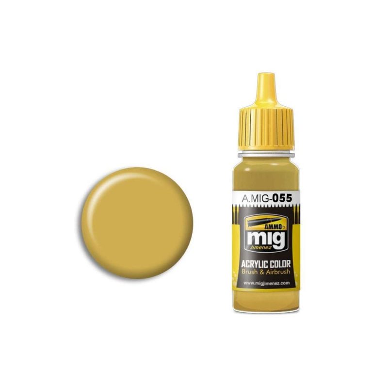 17ml Oil Ochre Ammo A.MIG-0055