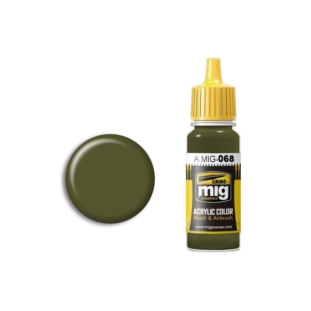 17ml IDF Green Ammo A.MIG-0068 17ml IDF Green Ammo A.MIG-0068