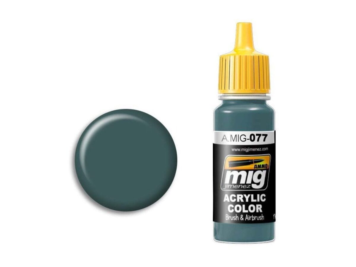 AMMO By MIG Signalgrüne Acrylfarbe, 17 Ml – Wasserlöslich, Ungiftig, Für Modellbau & Miniaturen