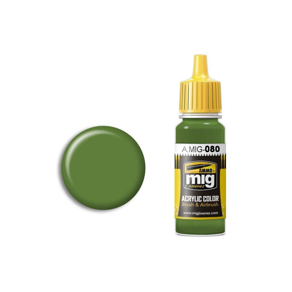 17ml Bright Green Ammo A.MIG-0080 17ml Bright Green Ammo A.MIG-0080