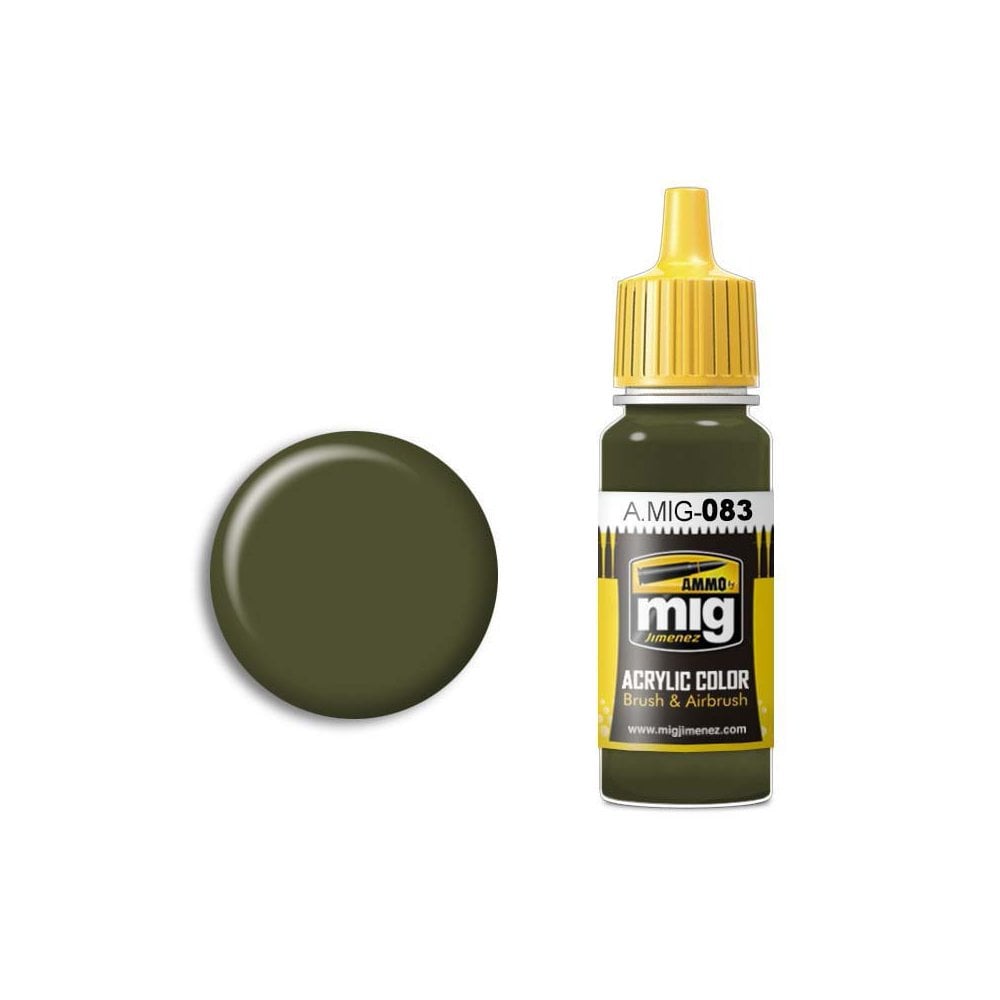 17ml XB-518 Zashchitniy Zeleno Ammo A.MIG-0083 17ml XB-518 Zashchitniy Zeleno Ammo A.MIG-0083