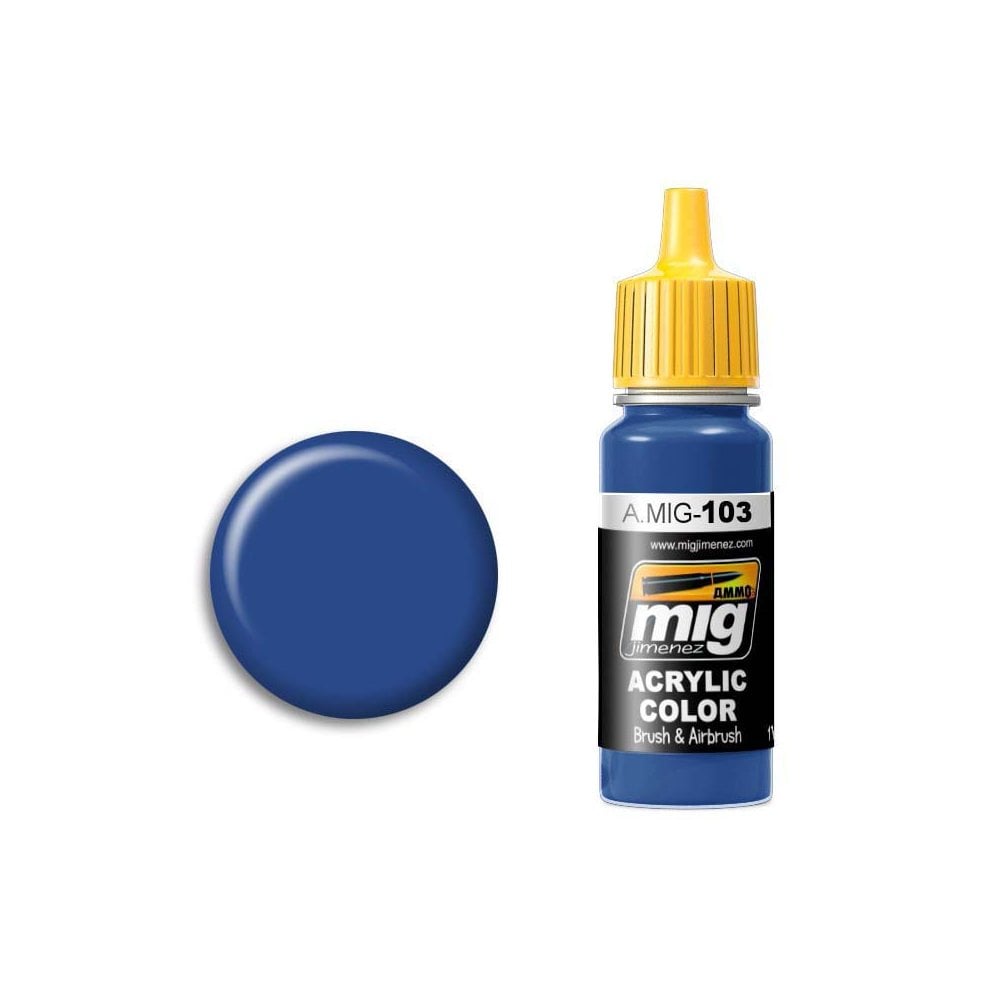 17ml Medium Blue Ammo A.MIG-0103 17ml Medium Blue Ammo A.MIG-0103
