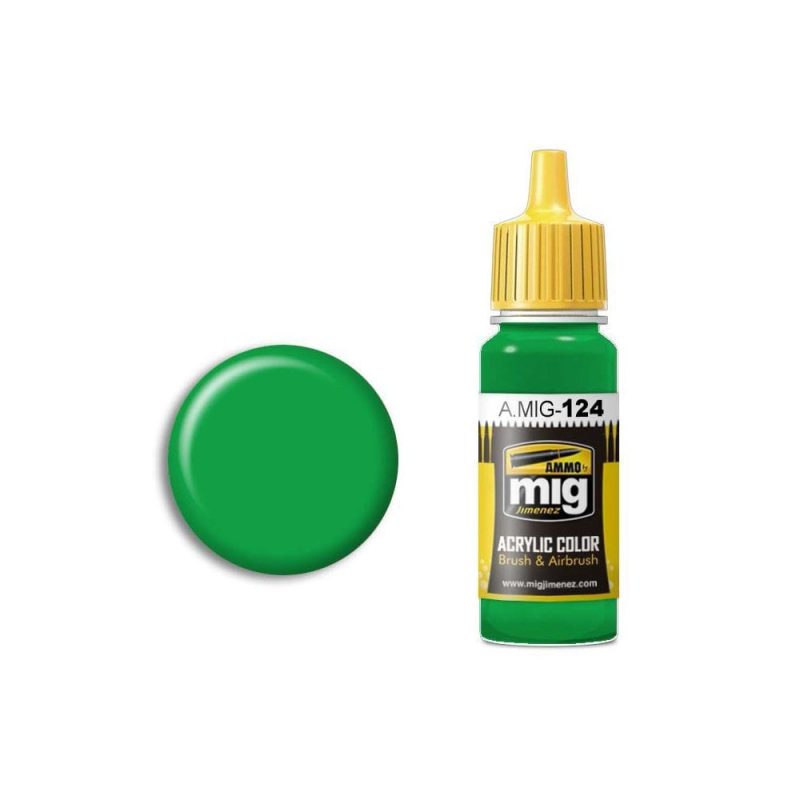 17ml Lime Green Ammo A.MIG-0124