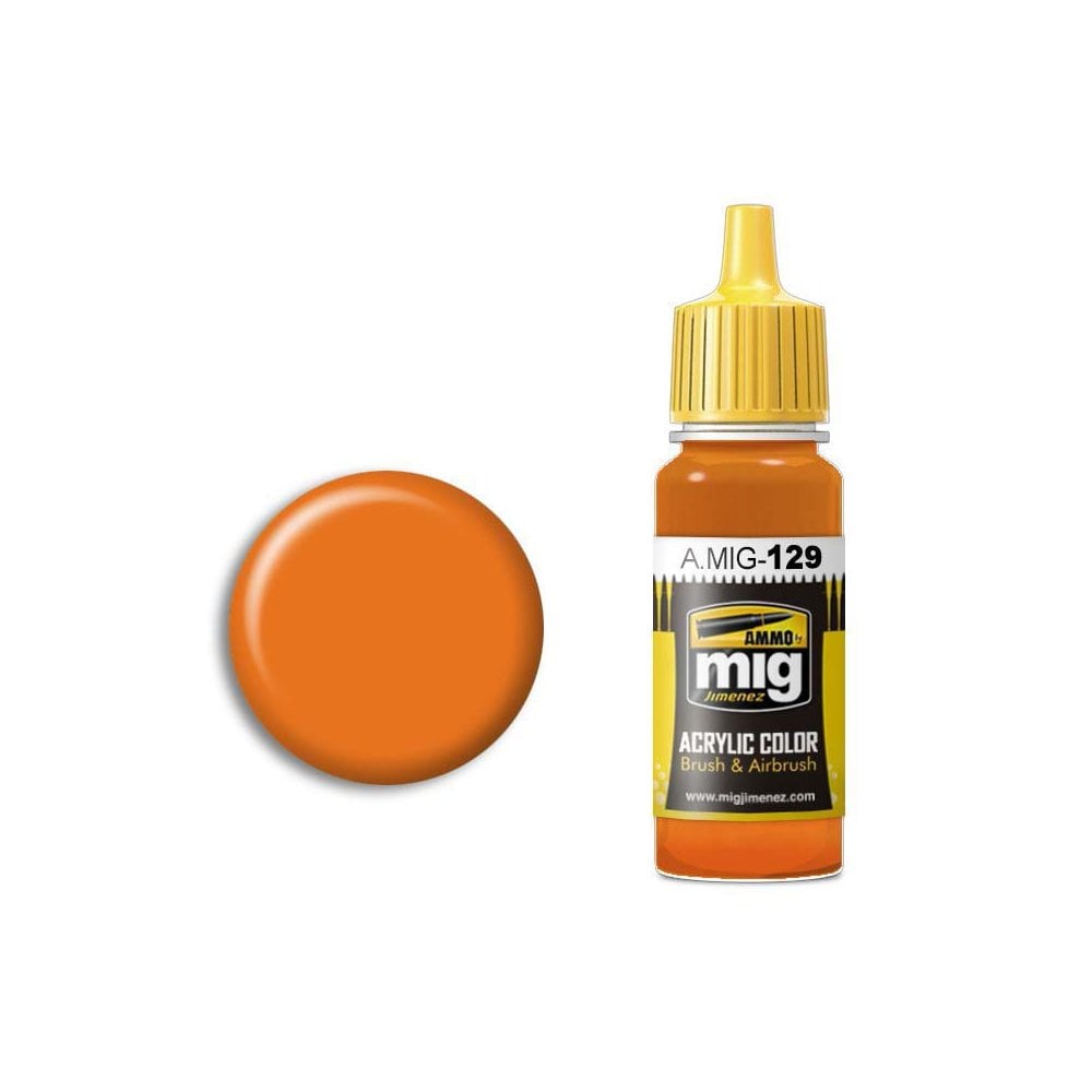 17ml Orange Ammo A.MIG-0129 17ml Orange Ammo A.MIG-0129