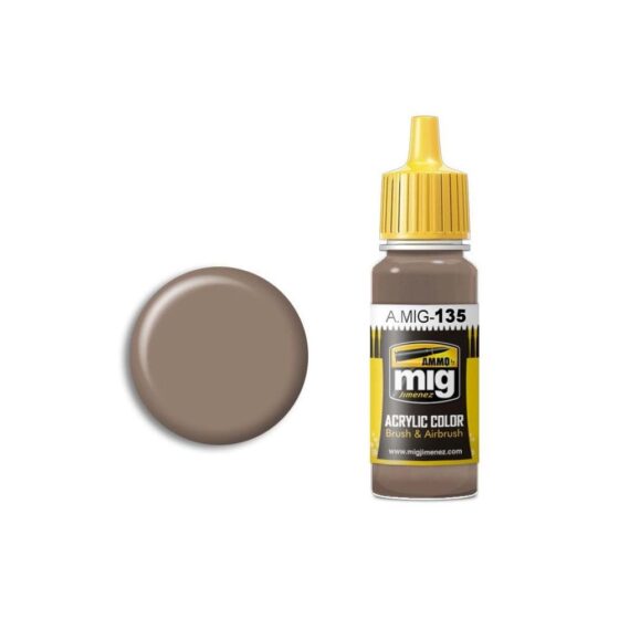 17ml Cinnamon Acrylic Paint Ammo A.MIG-0135