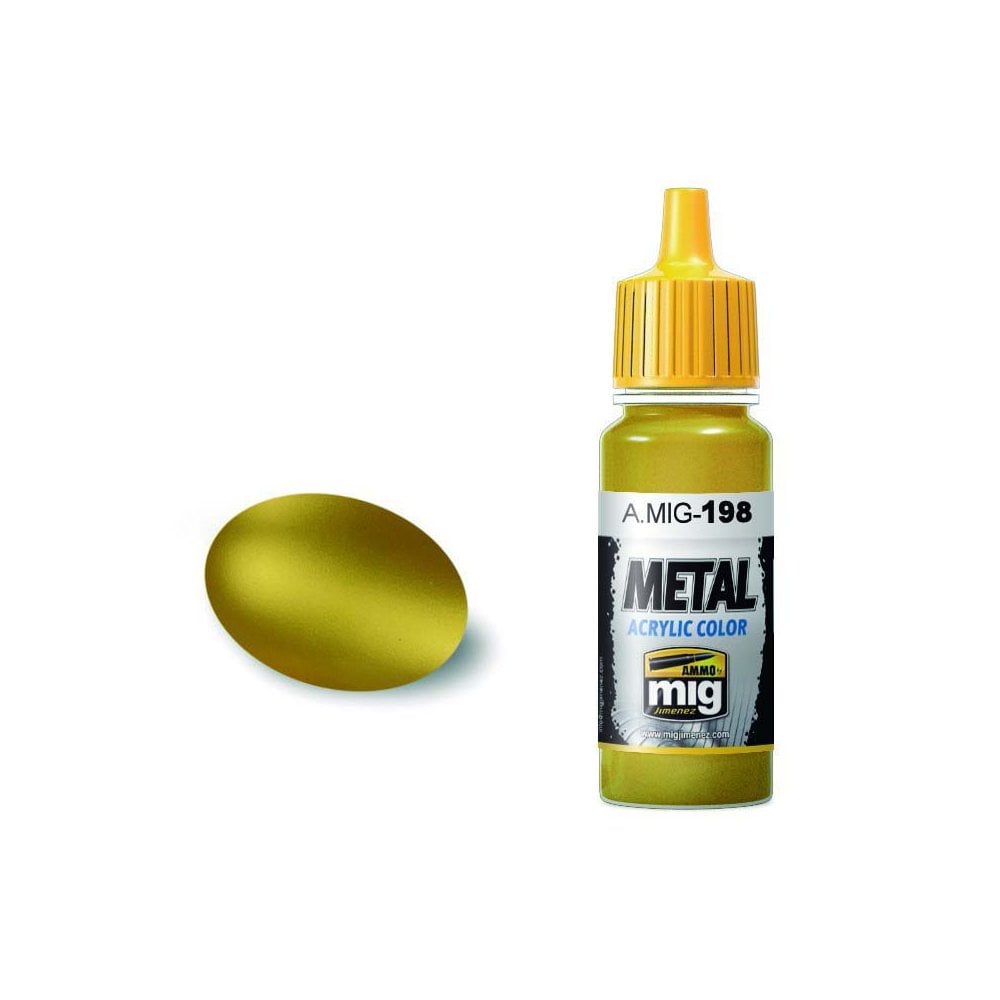 AMMO Mig-3507 Ölfarben-Pinsel – Dunkelgrün, Perfekt Für Modellbau