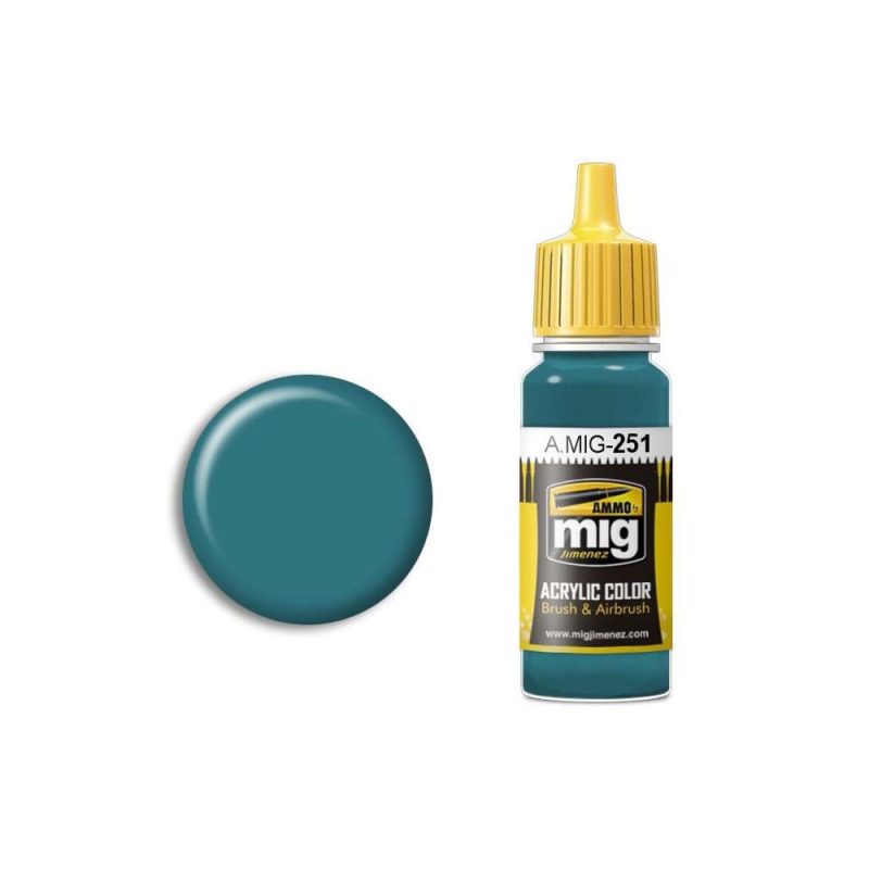 17ml Russian Blue Amt-7 Acrylic Paint Ammo A.MIG-0251