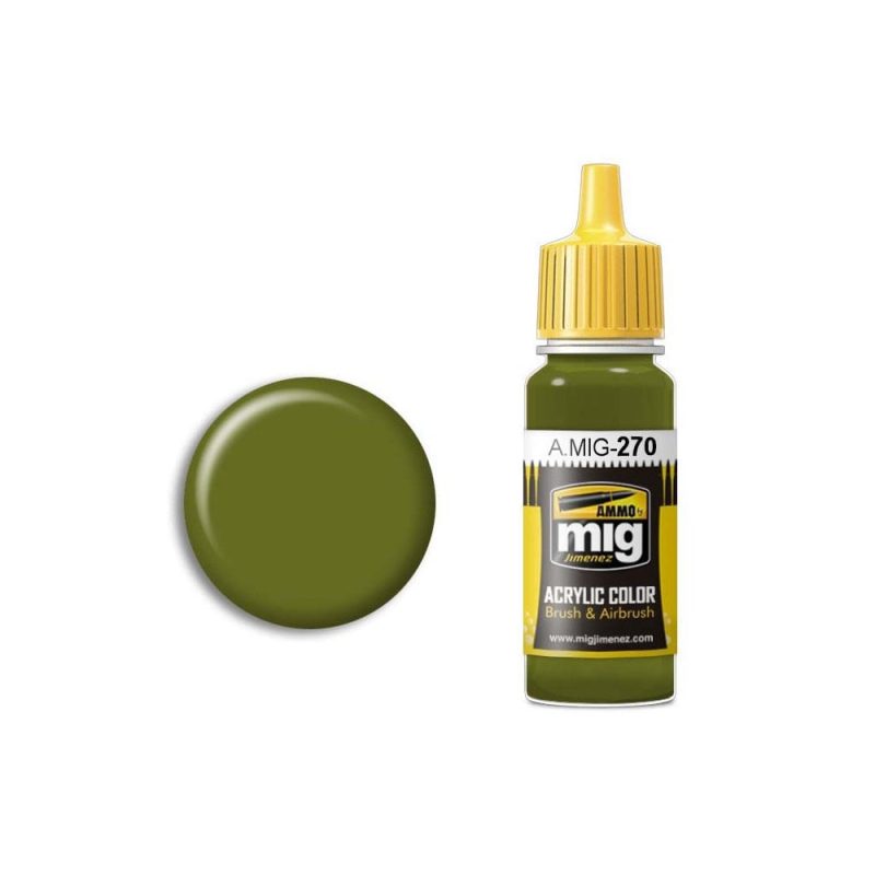 17ml Mitsubishi Interior Green Ammo A.MIG-0270