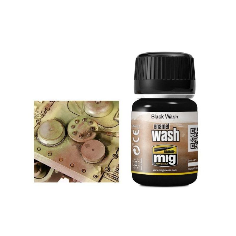 35ml Black Wash Ammo A.MIG-1011 35ml Black Wash Ammo A.MIG-1011