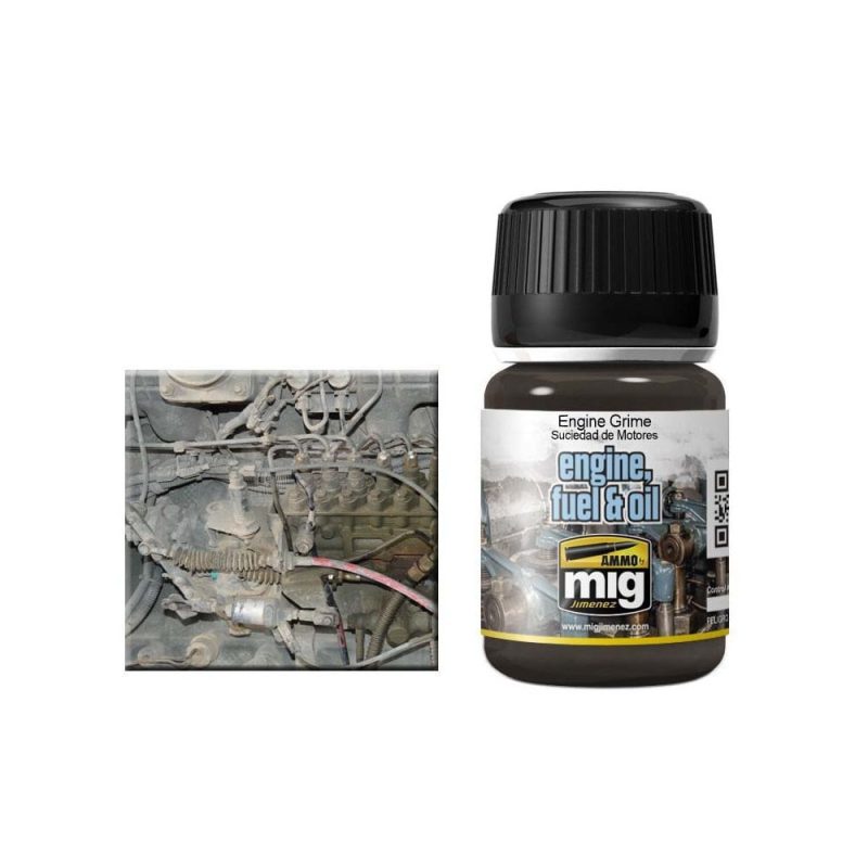 35ml Engine Grime Ammo A.MIG-1407 35ml Engine Grime Ammo A.MIG-1407
