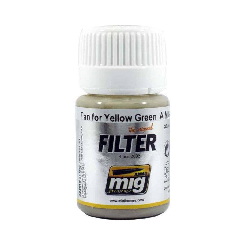 30ml Tan For Yellow Green Filter Ammo A.MIG-1507