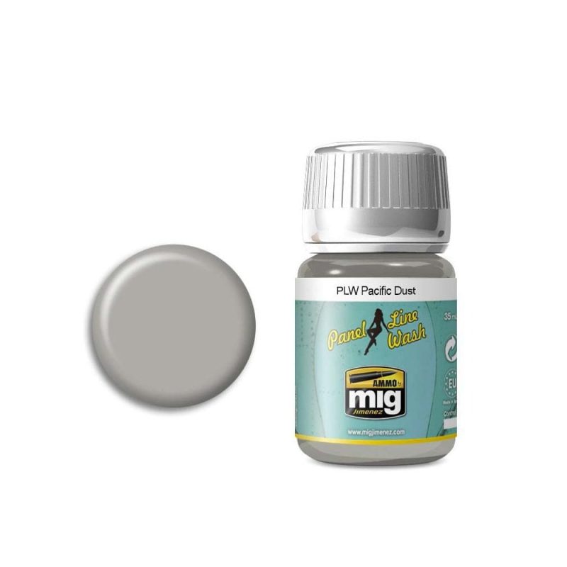 35ml Pacific Dust Panel Line Wash Ammo A.MIG-1604