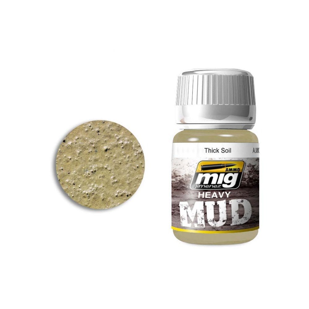 35ml Thick Soil Heavy Mud Texture Ammo A.MIG-1701 35ml Thick Soil Heavy Mud Texture Ammo A.MIG-1701