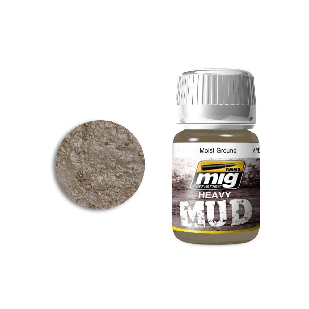 35ml Moist Ground Heavy Mud Texture Ammo A.MIG-1703 35ml Moist Ground Heavy Mud Texture Ammo A.MIG-1703
