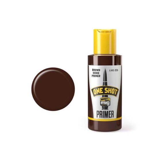60ml Brown Oxide One Shot Primer Ammo A.MIG-2026 60ml Brown Oxide One Shot Primer Ammo A.MIG-2026