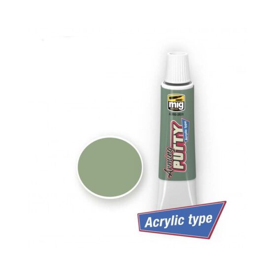 20ml Arming Putty. Acrylic Type Ammo A.MIG-2039 20ml Arming Putty. Acrylic Type Ammo A.MIG-2039
