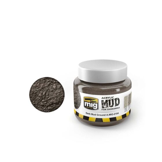 250ml Dark Mud Ground - Glossy Ammo A.MIG-2104 250ml Dark Mud Ground - Glossy Ammo A.MIG-2104