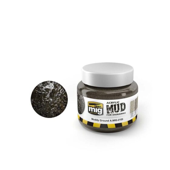 250ml Muddy Ground - Glossy Ammo A.MIG-2105 250ml Muddy Ground - Glossy Ammo A.MIG-2105
