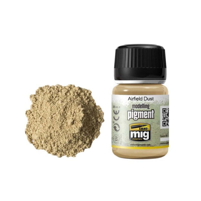 35ml Airfield Dust Pigment Ammo A.MIG-3011 35ml Airfield Dust Pigment Ammo A.MIG-3011