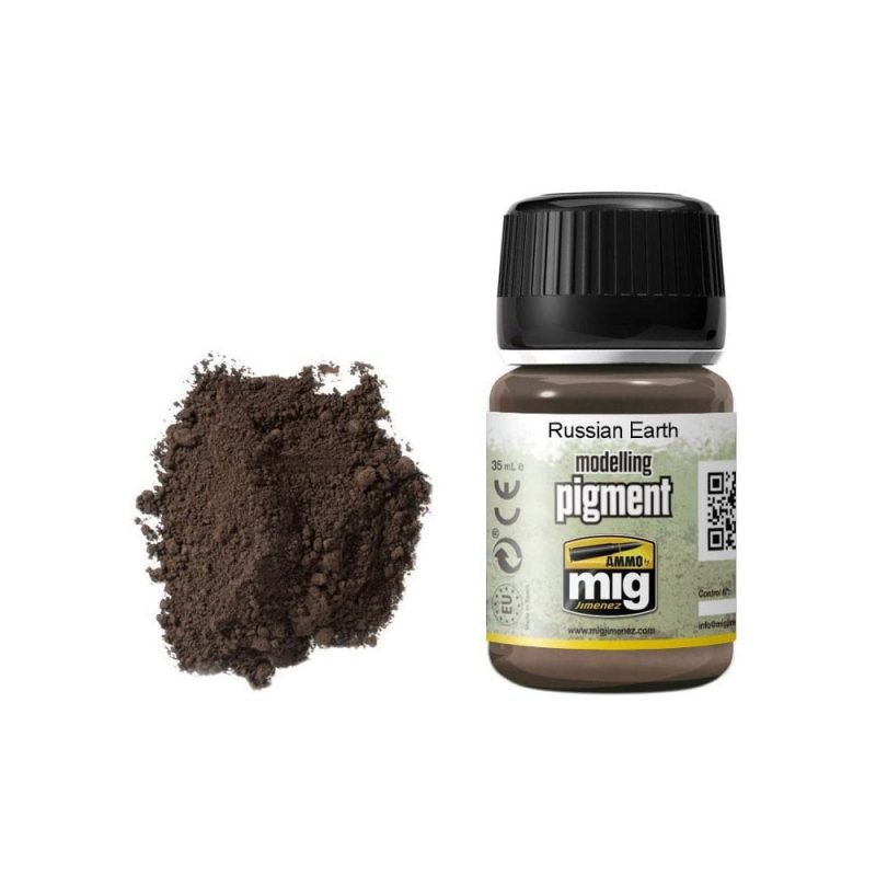 35ml Russian Earth Pigment Ammo A.MIG-3014