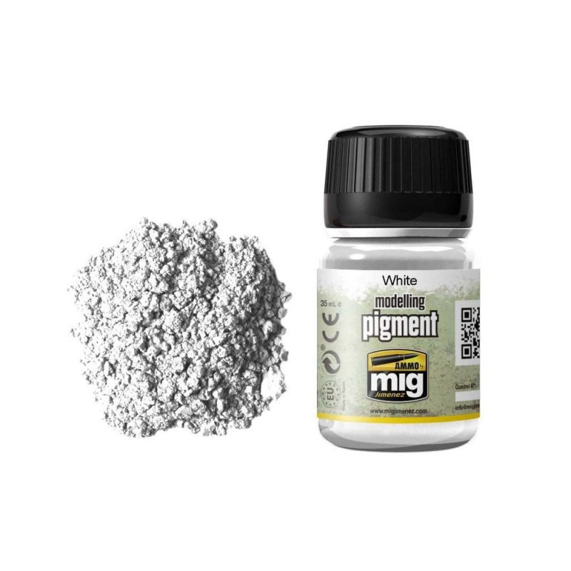 35ml White Pigment Ammo A.MIG-3016