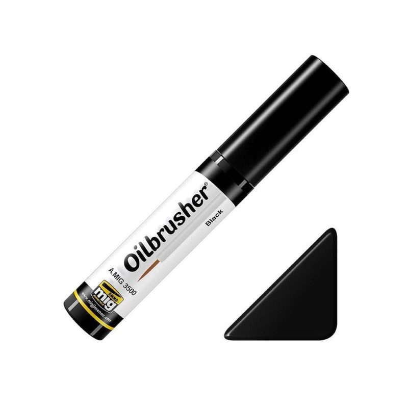 Black Oilbrusher Ammo A.MIG-3500