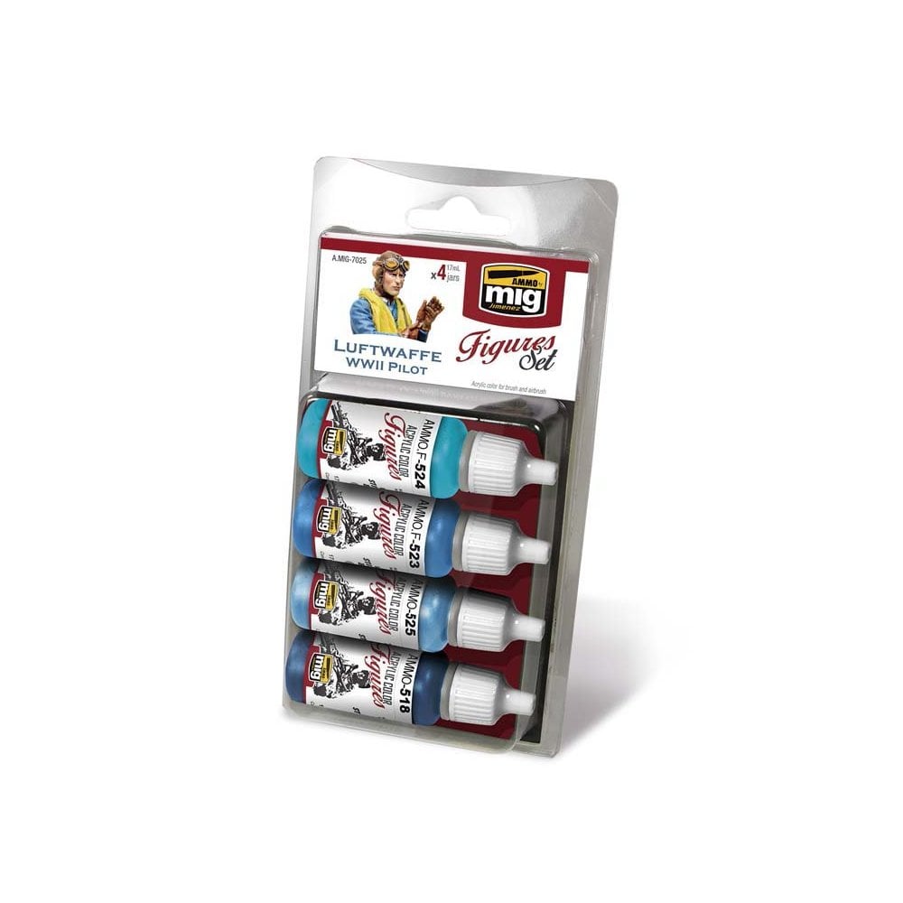 Luftwaffe WWII Pilot Uniforms Set Ammo A.MIG-7025 Luftwaffe WWII Pilot Uniforms Set Ammo A.MIG-7025