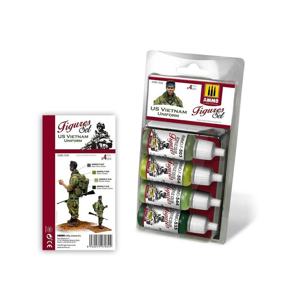 US Vietnam Uniform Set Ammo A.MIG-7034 US Vietnam Uniform Set Ammo A.MIG-7034