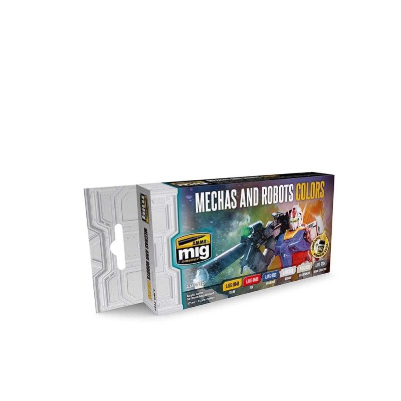 Robots and Mechas Colours Set Ammo A.MIG-7127
