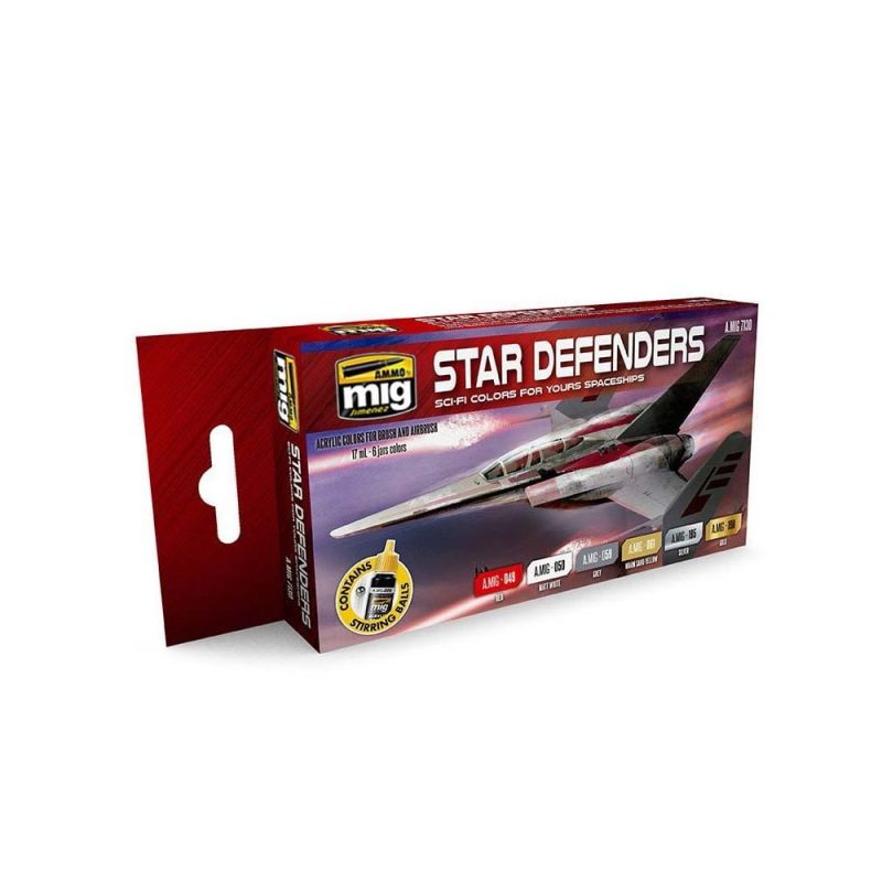 Star Defenders Sci-Fi Colors Set Ammo A.MIG-7130