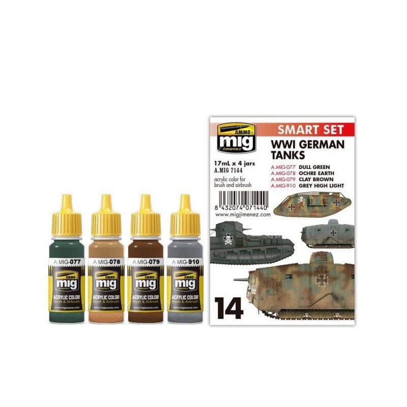 WWI German Tanks Set [14] Ammo A.MIG-7144