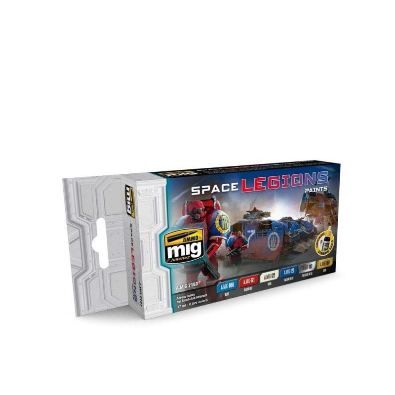 Space Legions Color Set Ammo A.MIG-7153