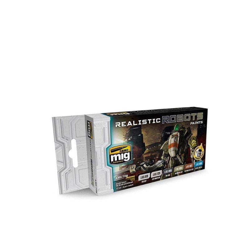 Realistic Robots Color Set Ammo A.MIG-7156