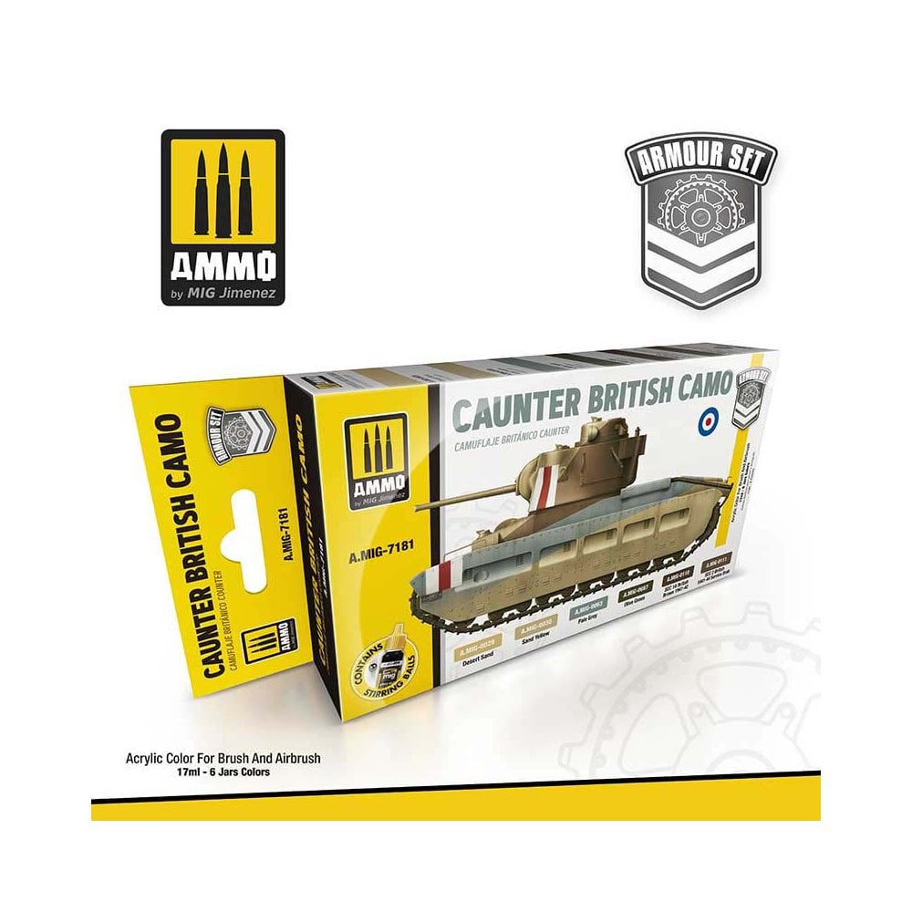 Caunter British Camo Ammo A.MIG-7181 Caunter British Camo Ammo A.MIG-7181
