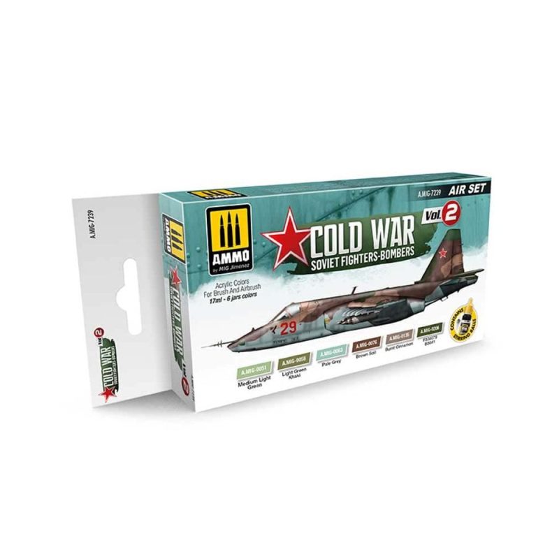 Cold War Vol 2 Soviet Fighters - Bombers Ammo A.MIG-7239