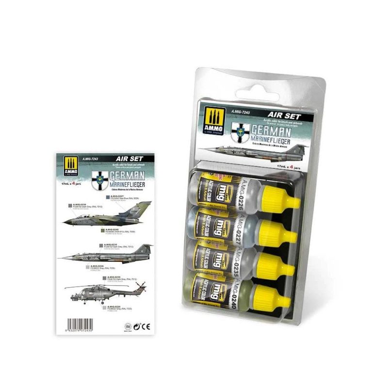 German Marineflieger Paint Set Ammo A.MIG-7243