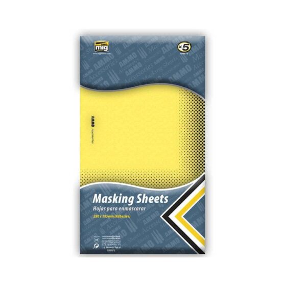 Masking Sheets Ammo A.MIG-8043 Masking Sheets Ammo A.MIG-8043