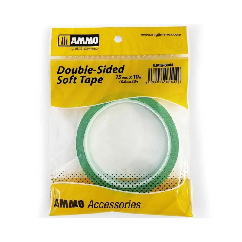 15mm x 10m Double-Sided Soft Tape Ammo A.MIG-8044