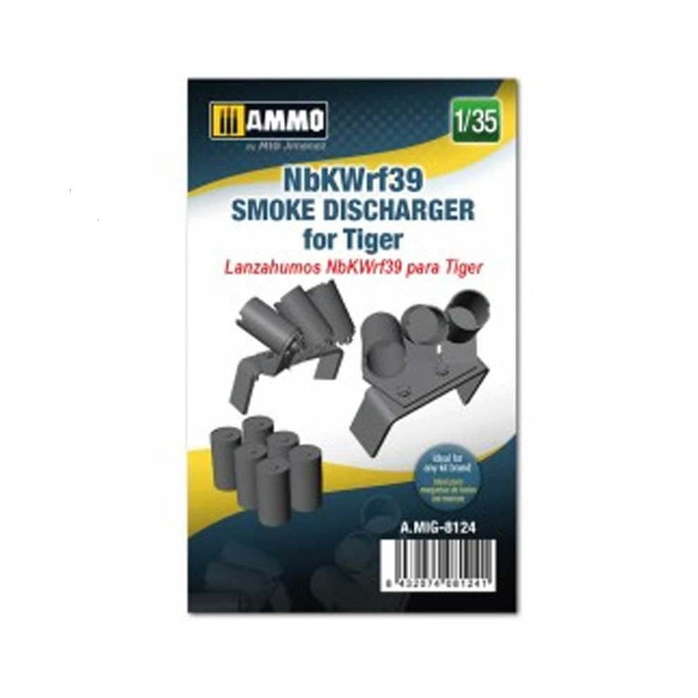 1/35 NbKWrf39 Smoke Discharged for Tiger Ammo A.MIG-8124 1/35 NbKWrf39 Smoke Discharged for Tiger Ammo A.MIG-8124