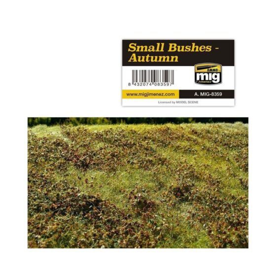 Small Bushes Autumn Ammo A.MIG-8359 Small Bushes Autumn Ammo A.MIG-8359