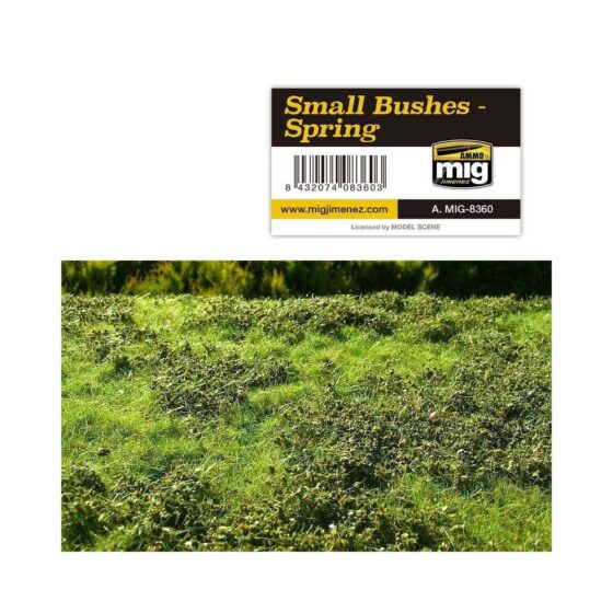 Small Bushes Spring Ammo A.MIG-8360 Small Bushes Spring Ammo A.MIG-8360