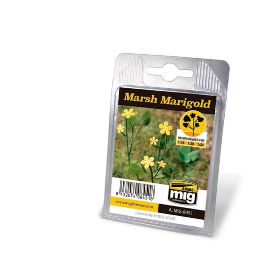 Marsh Marigold Flowers Ammo A.MIG-8451 Marsh Marigold Flowers Ammo A.MIG-8451